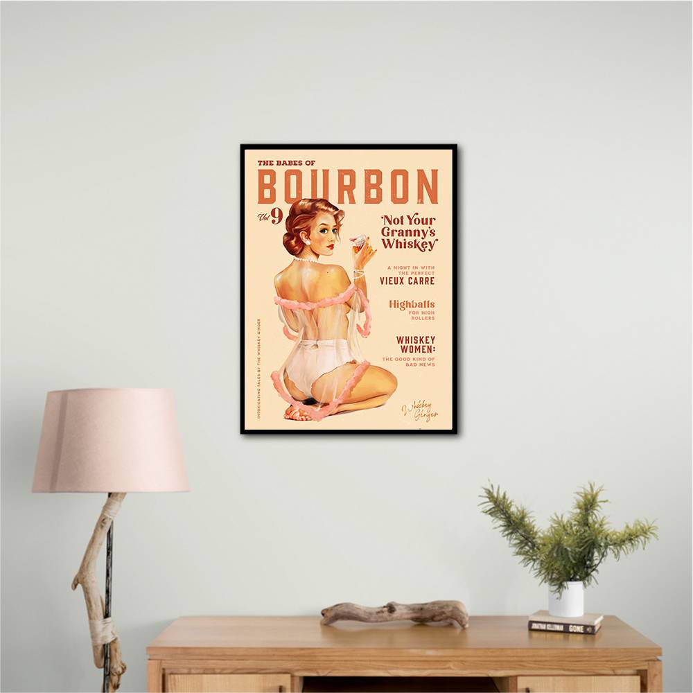 Babes of Bourbon Vol 9 Vintage Whiskey Pinup