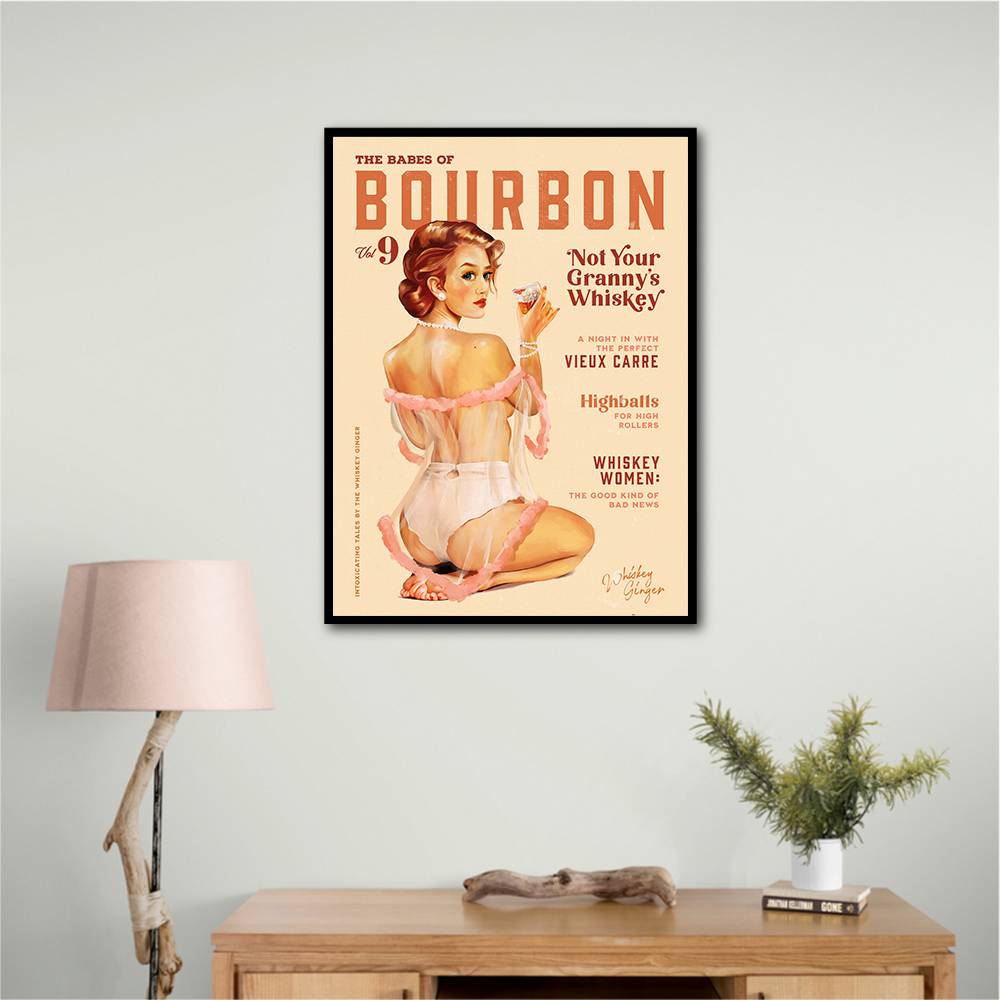 Babes of Bourbon Vol 9 Vintage Whiskey Pinup