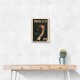 Cute Art Deco Prosecco Poster Of An Ostrich Wall Art