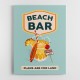 Beach Bar Summer Tropical Cocktail Bar Art Wall Art