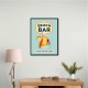 Beach Bar Summer Tropical Cocktail Bar Art Wall Art