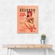 Babes Of Bourbon Vol 22 Vintage Pinup Girl Drinking A Cocktail Wall Art