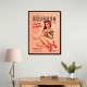 Babes Of Bourbon Vol 22 Vintage Pinup Girl Drinking A Cocktail Wall Art