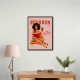 Babes Of Bourbon Vol 8 Vintage Pinup Girl With Afro Wall Art