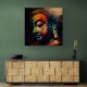 Buddha Head Abstract Color 4 Wall Art