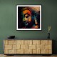 Buddha Head Abstract Color 4 Wall Art