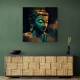 Buddha Head Abstract Color 7 Wall Art