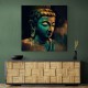 Buddha Head Abstract Color 7 Wall Art