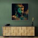 Buddha Head Abstract Color 7 Wall Art