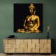 Golden Buddha Statue Wall Art