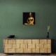 Golden Buddha Statue Wall Art