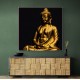 Golden Buddha Statue Wall Art