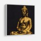 Golden Buddha Statue Wall Art