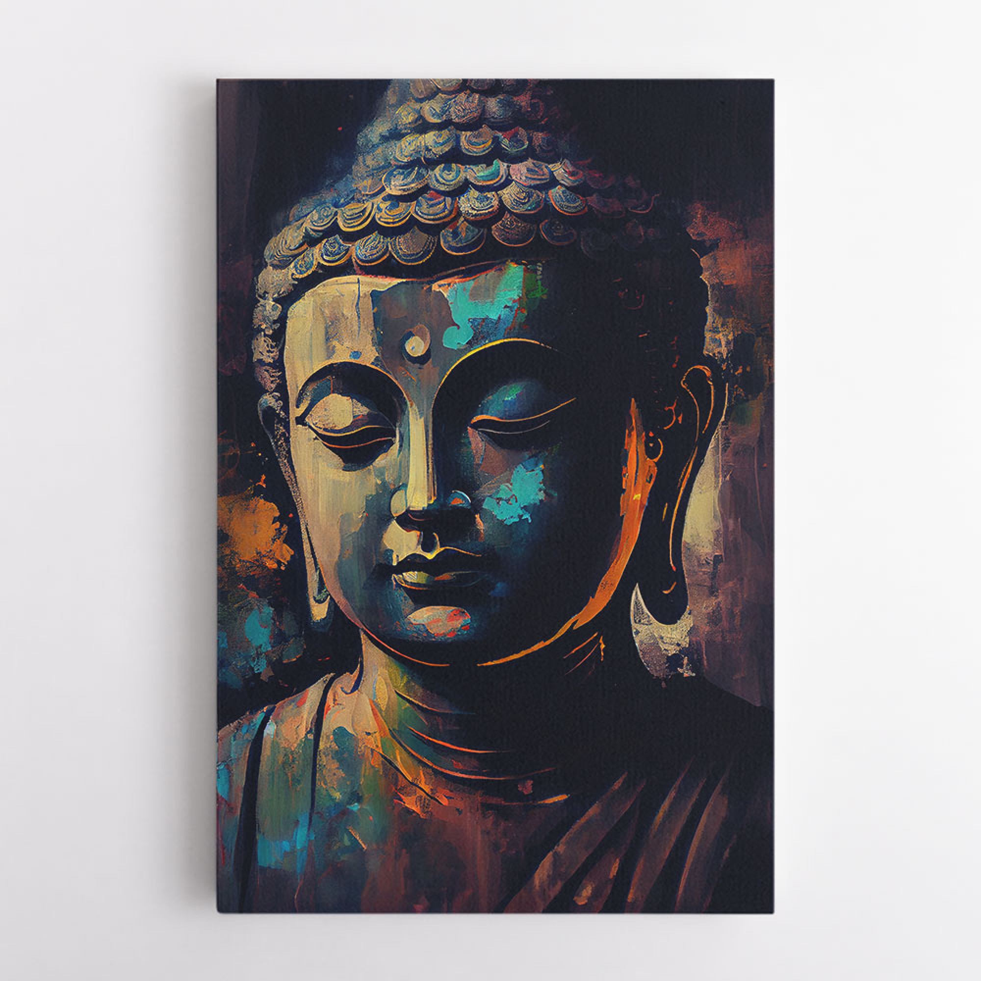 Buddha Abstract 1 Wall Art