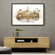 Hasbiyallah 2 Islamic Calligraphy Wall Art