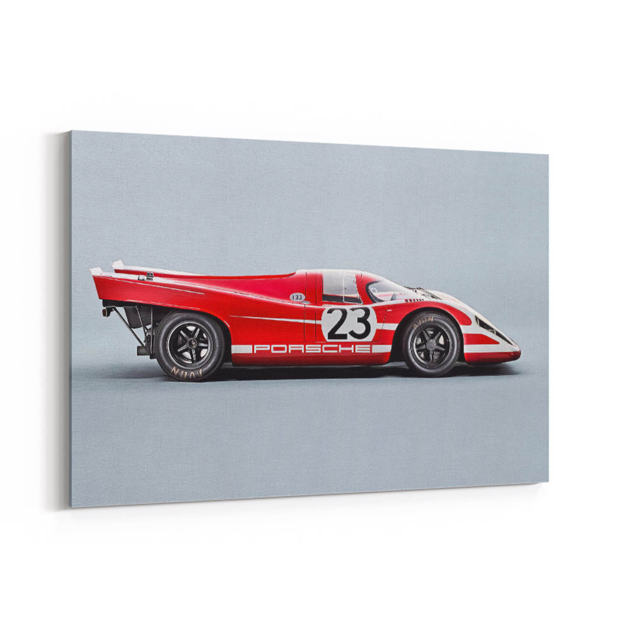 Porsche 917 In Red Wall Art