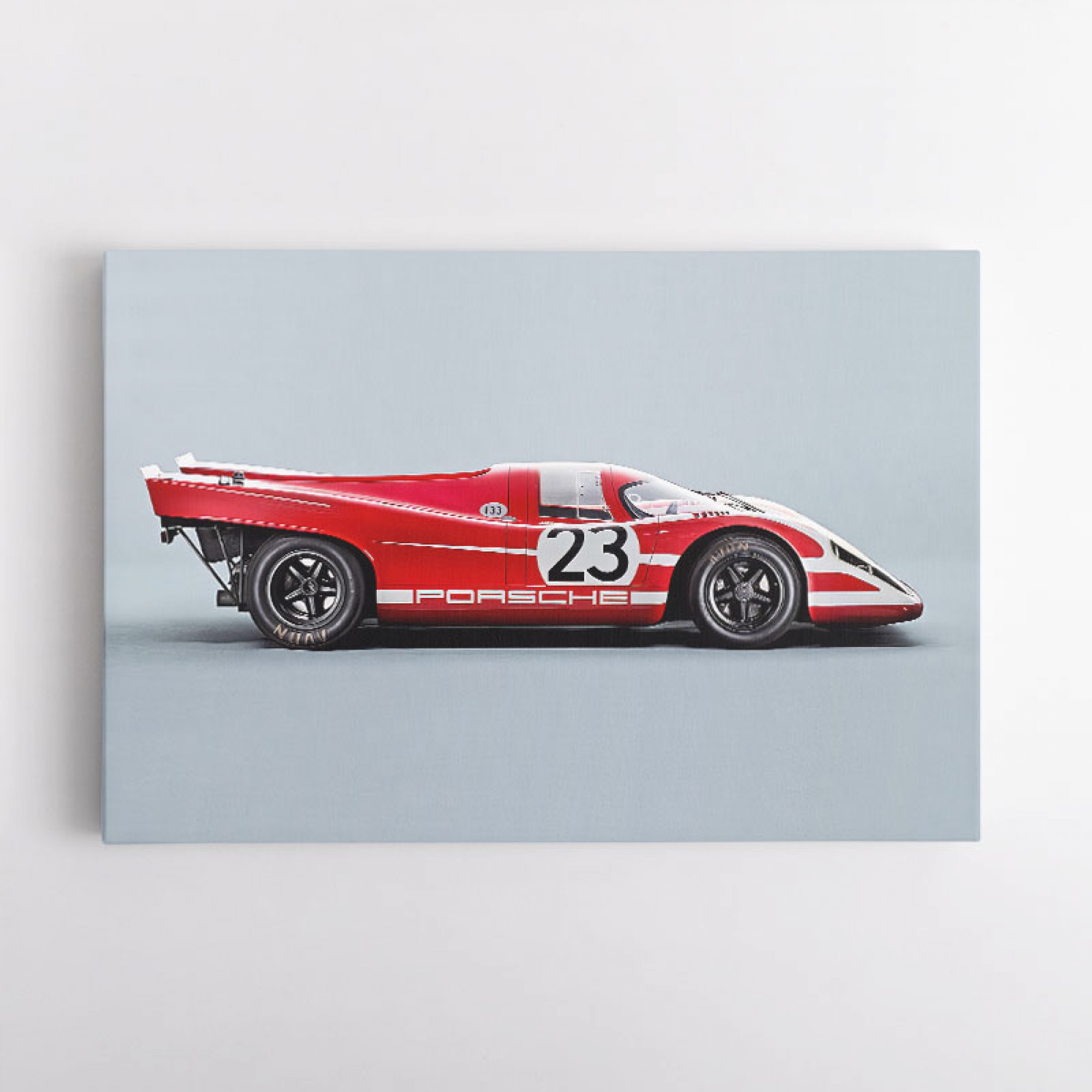 Porsche 917 in Red Wall Art