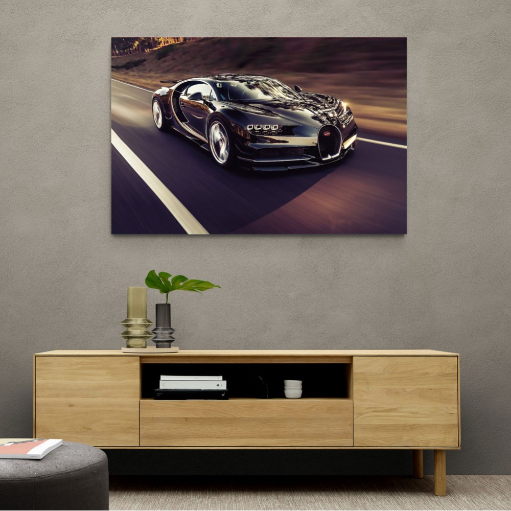 Bugatti Chiron Wall Art