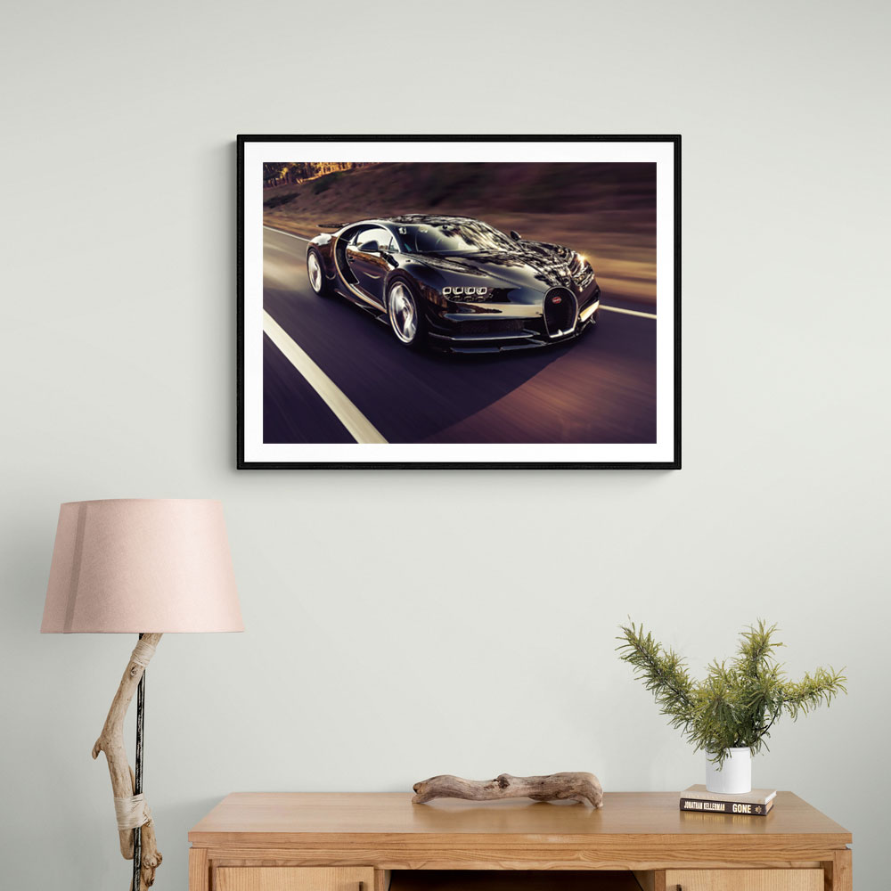 Bugatti Chiron Wall Art