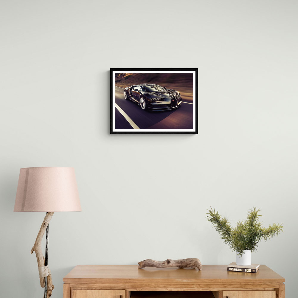 Bugatti Chiron Wall Art