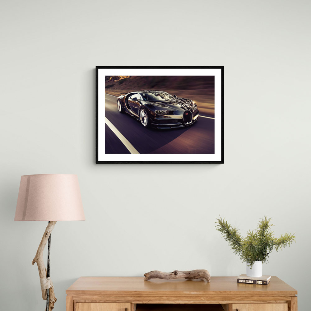 Bugatti Chiron Wall Art