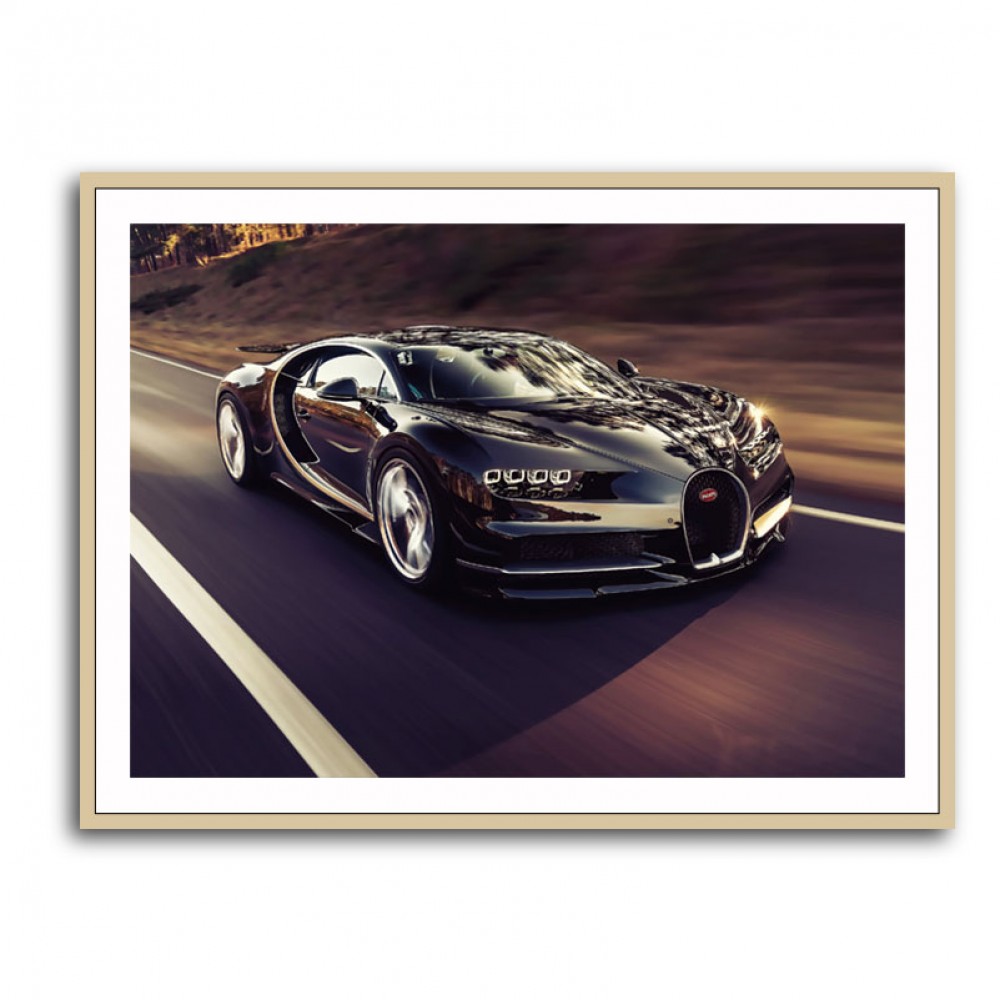 Bugatti Chiron Wall Art