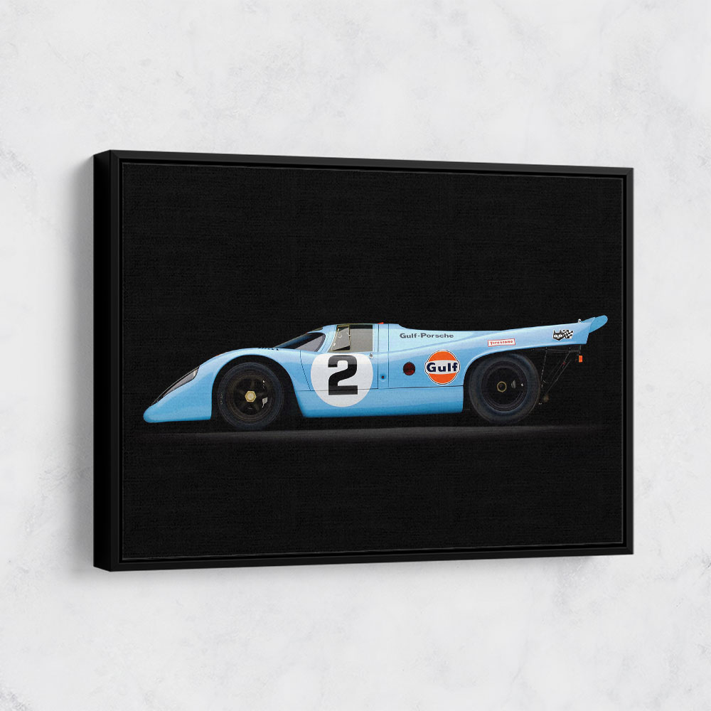 Porsche 917 Gulf Wall Art