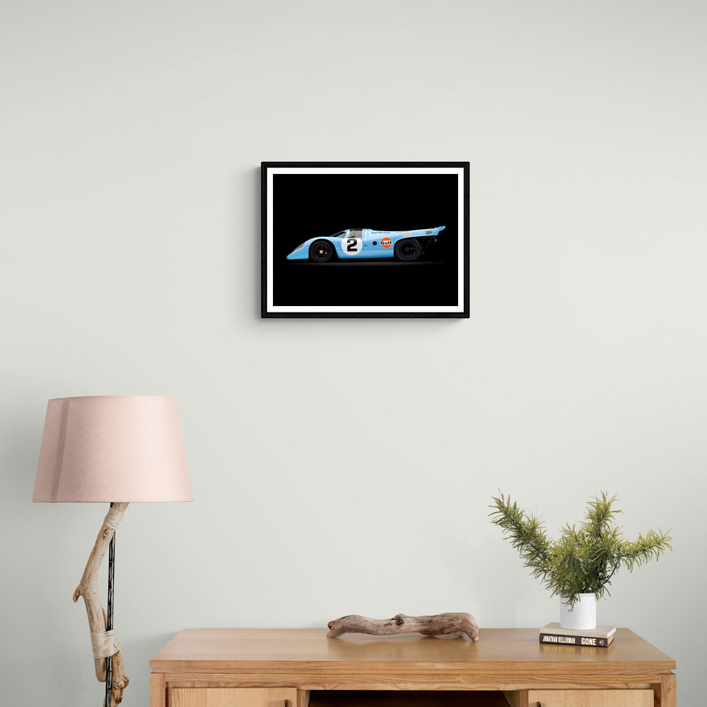 Porsche 917 Gulf Wall Art