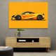 McLaren 720s Yellow Illustration