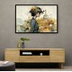 Scenic Watercolour Women Fusion Collage Wall Art