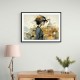 Scenic Watercolour Women Fusion Collage Wall Art