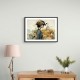 Scenic Watercolour Women Fusion Collage Wall Art