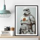 Bitcoin Storm Trooper Wall Art