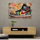 Air Jordan 9 Graffiti Wall Art