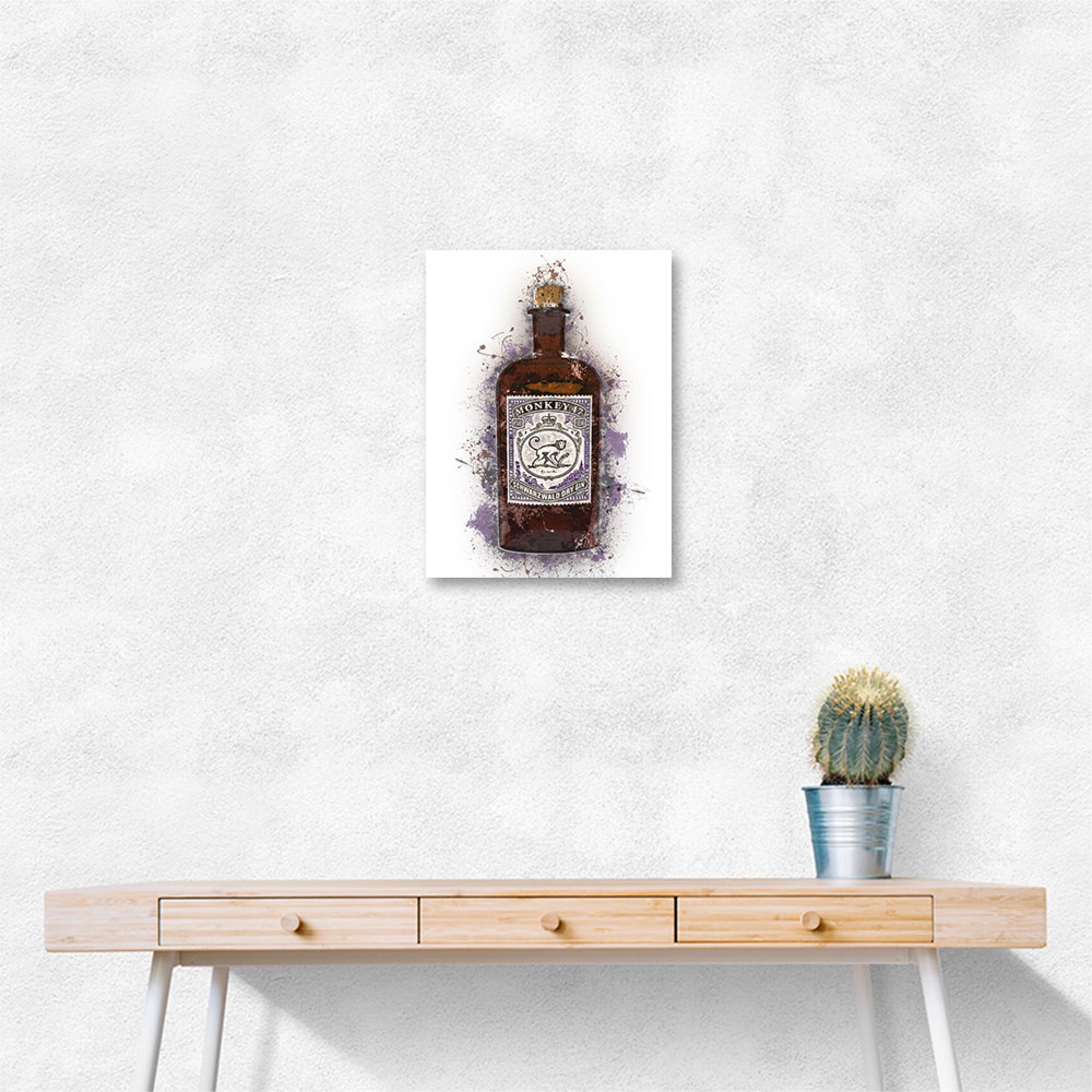 Monkey 47 Gin Wall Art