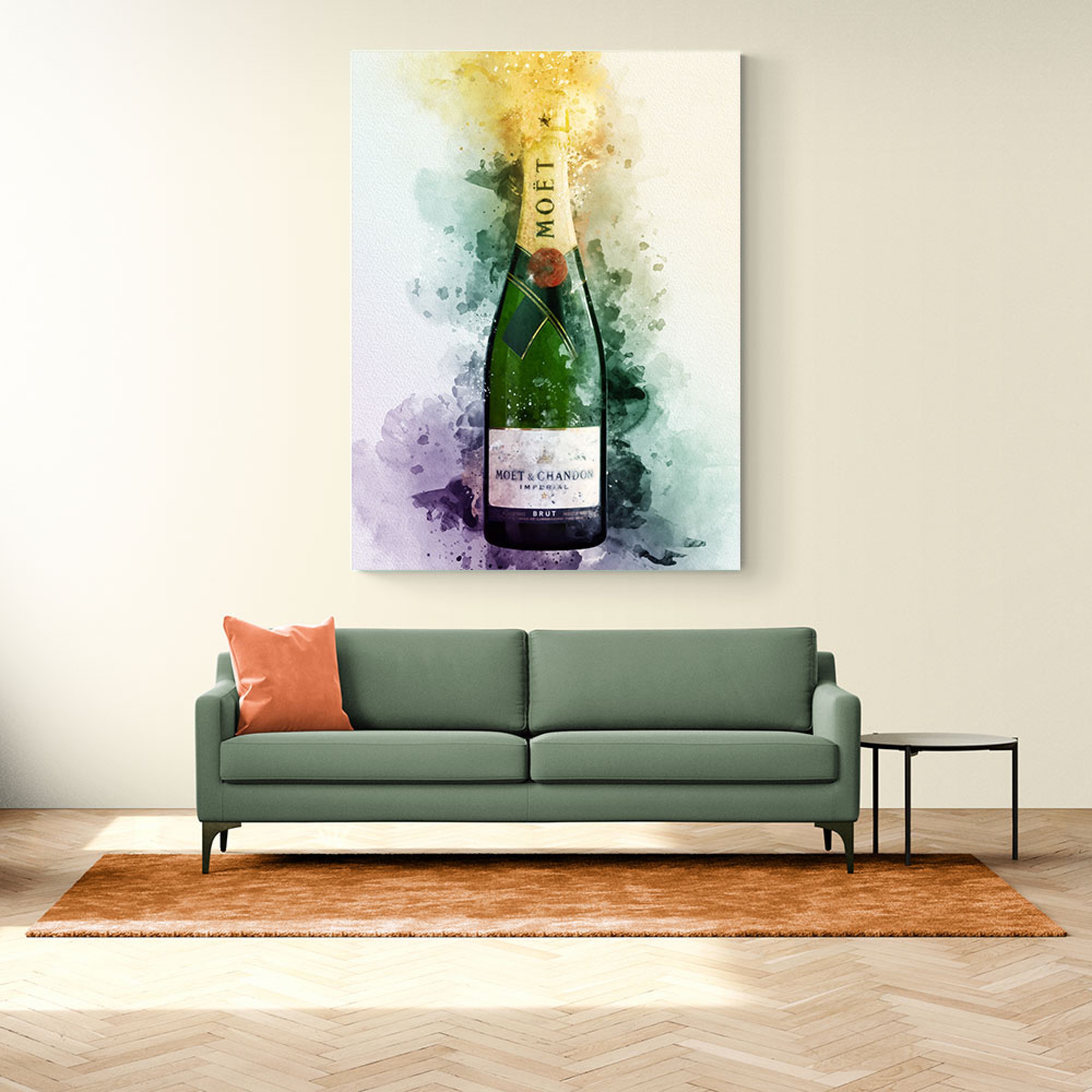 Moet & Chandon Imperial Brut Champagne Wall Art