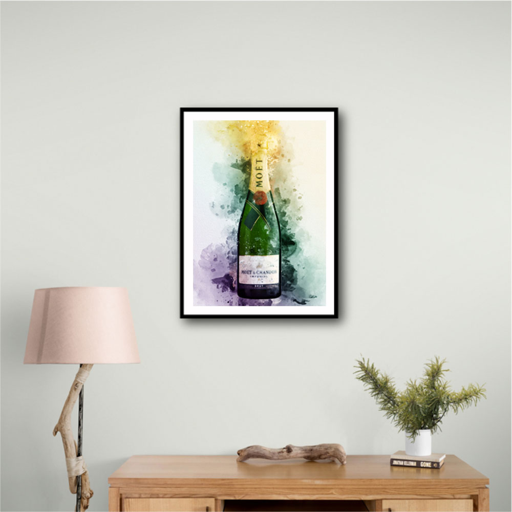 Moet & Chandon Imperial Brut Champagne Art Print