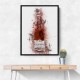 Tattinger Rose Champagne Abstract Splash