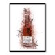 Tattinger Rose Champagne Abstract Splash