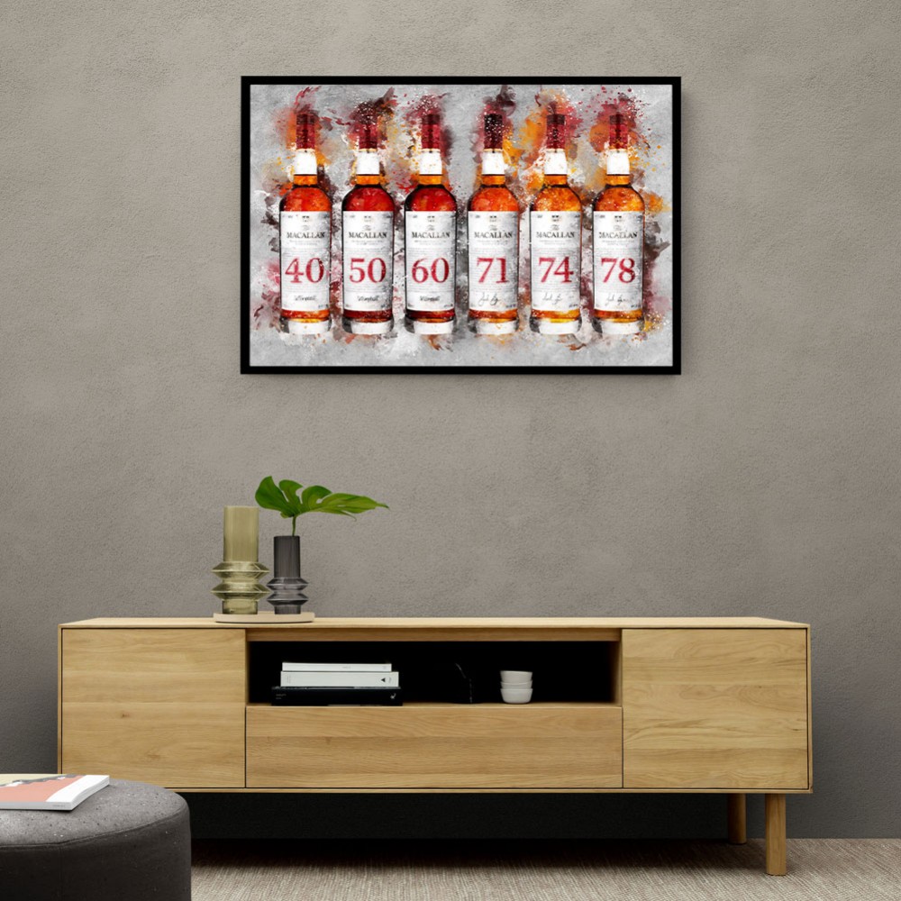 Macallan Red Collection Watercolor