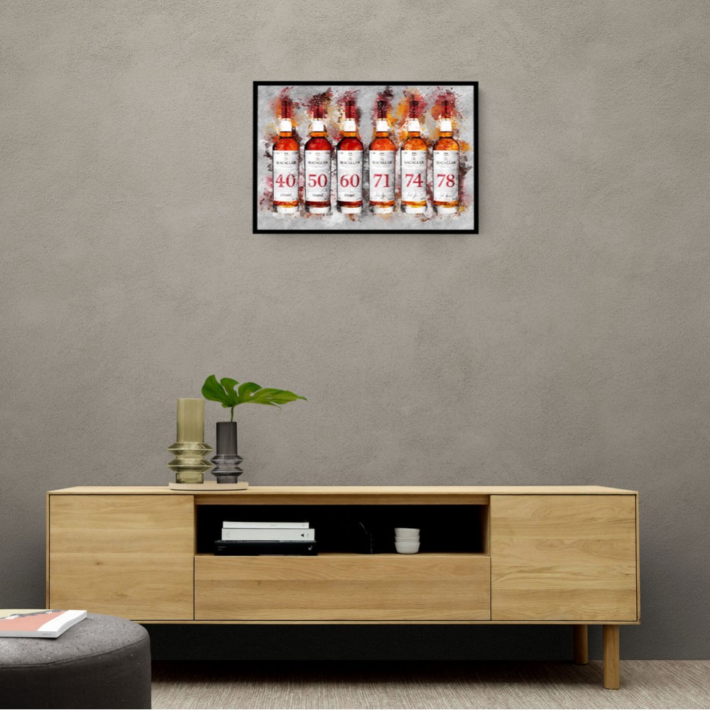 Macallan Red Collection Watercolor