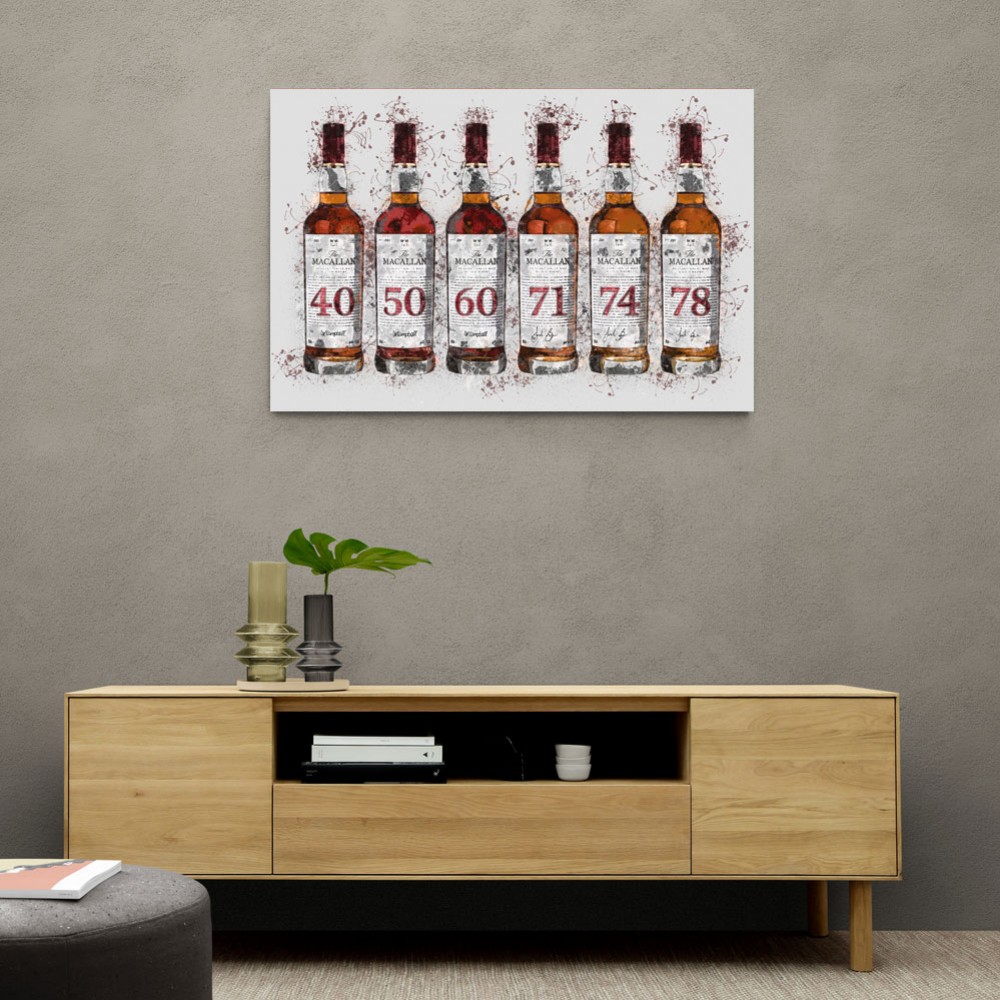 Macallan Red Collection Abstract