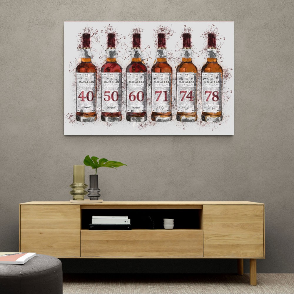 Macallan Red Collection Abstract