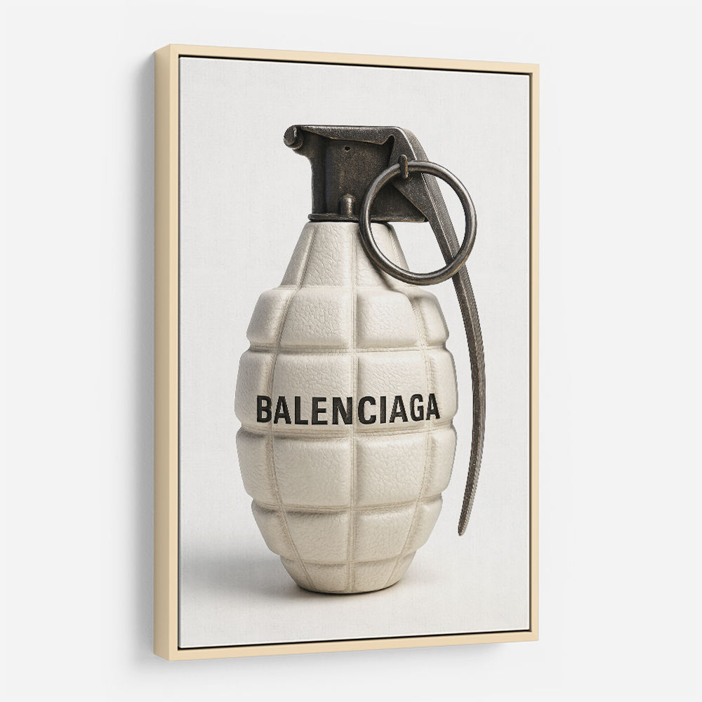 Balenciaga Fashion Inspired Grenade 1 Wall Art   