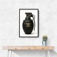 Chanel Fashion Inspired Grenade 3 Wall Art       