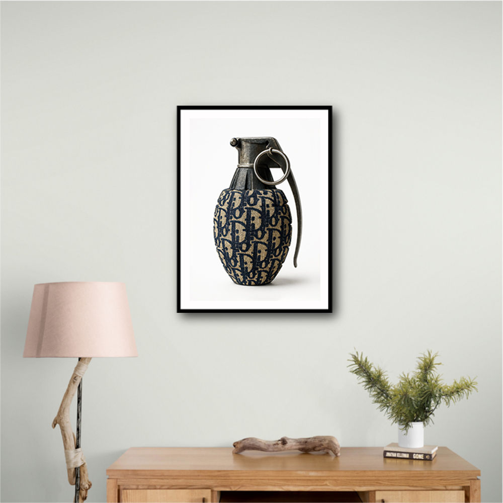 Dior Fashion Inspired Grenade 1 Wall Art         