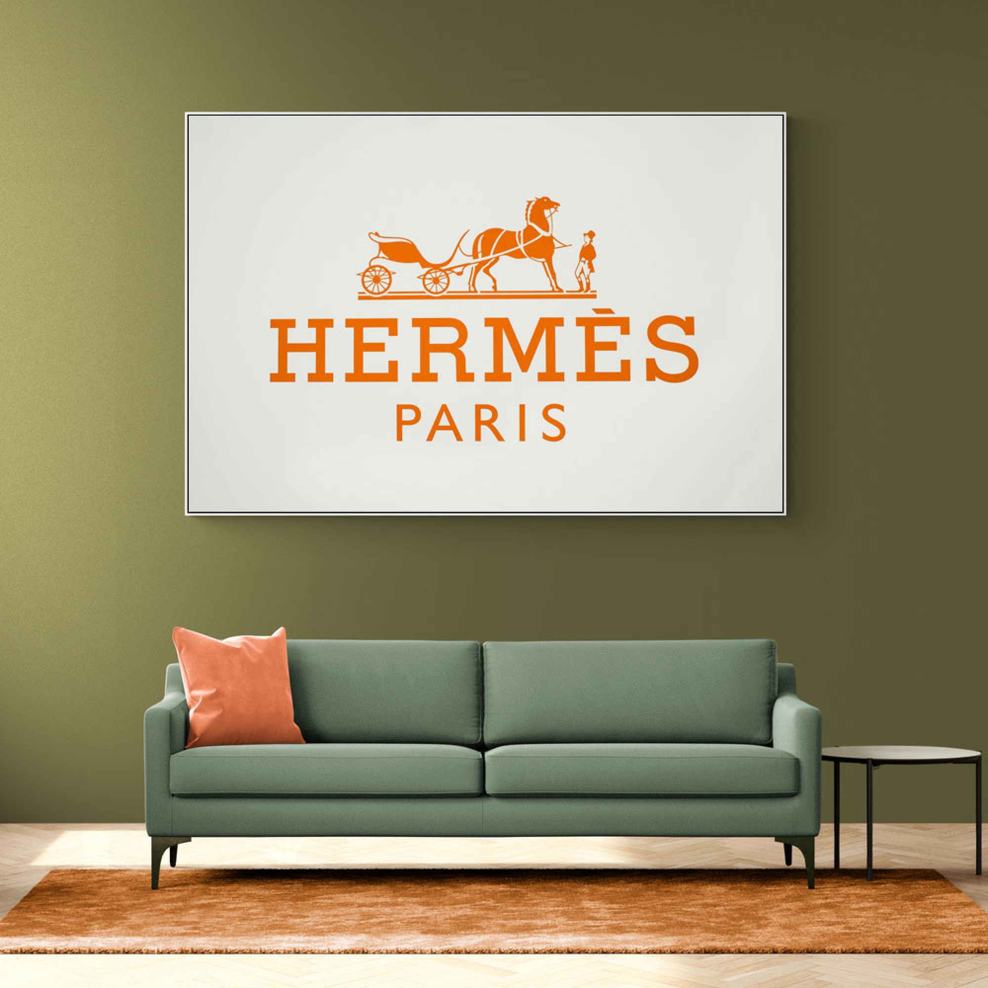 Hermes Sign Wall Art