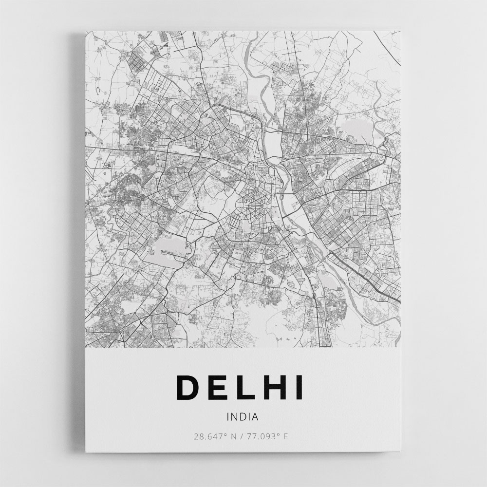 Delhi City Map