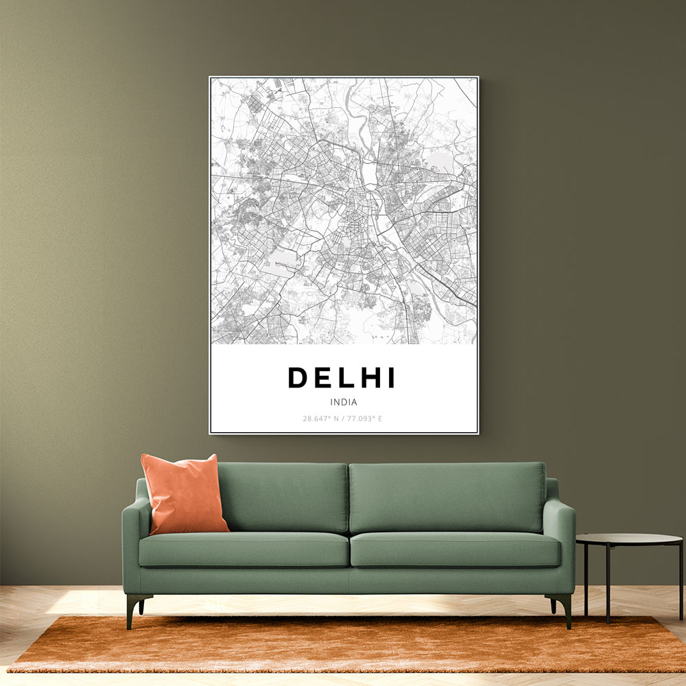 Delhi City Map