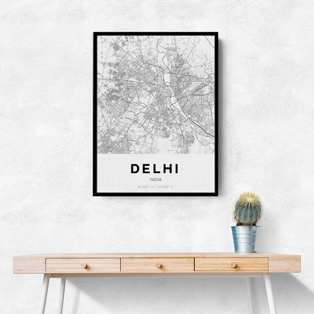 Delhi City Map